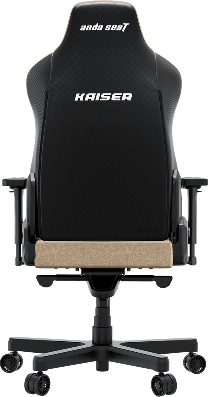 Крісло ігрове Anda Seat Kaiser 3E XL Dark Beige Fabric