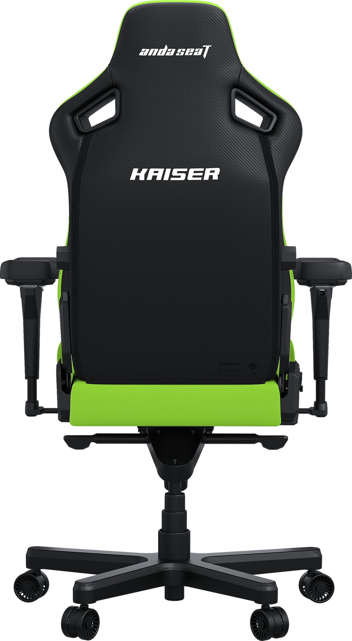 Крісло ігрове Anda Seat Kaiser 4 Cyber Green PVC Size XL