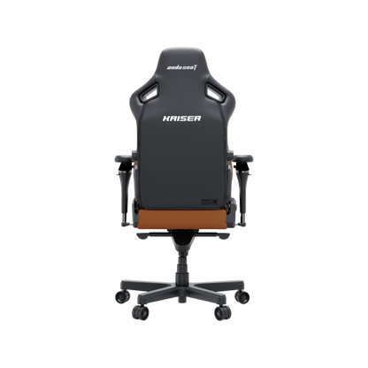 Крісло геймерське ігрове Anda Seat Kaiser 4 V2 Size XL Brown PVC
