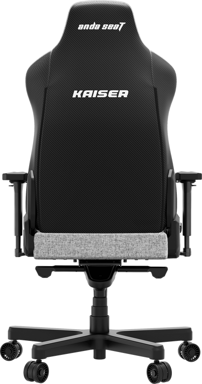Крісло ігрове Anda Seat Kaiser 3E Grey Fabric Size XL