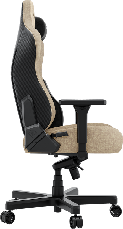 Крісло ігрове Anda Seat Kaiser 3E XL Dark Beige Fabric