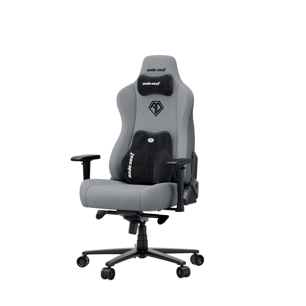 Крісло ігрове Anda Seat Novis Plus Fabric Grey Size XL