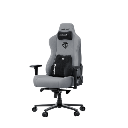 Крісло ігрове Anda Seat Novis Plus Fabric Grey Size XL