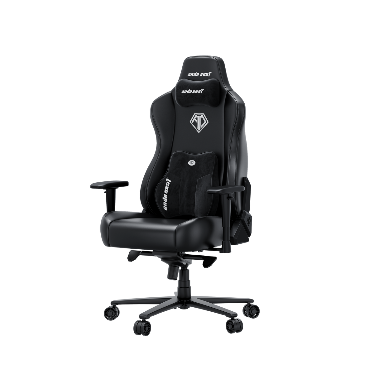 Крісло ігрове Anda Seat Novis Plus Black PVC Size XL