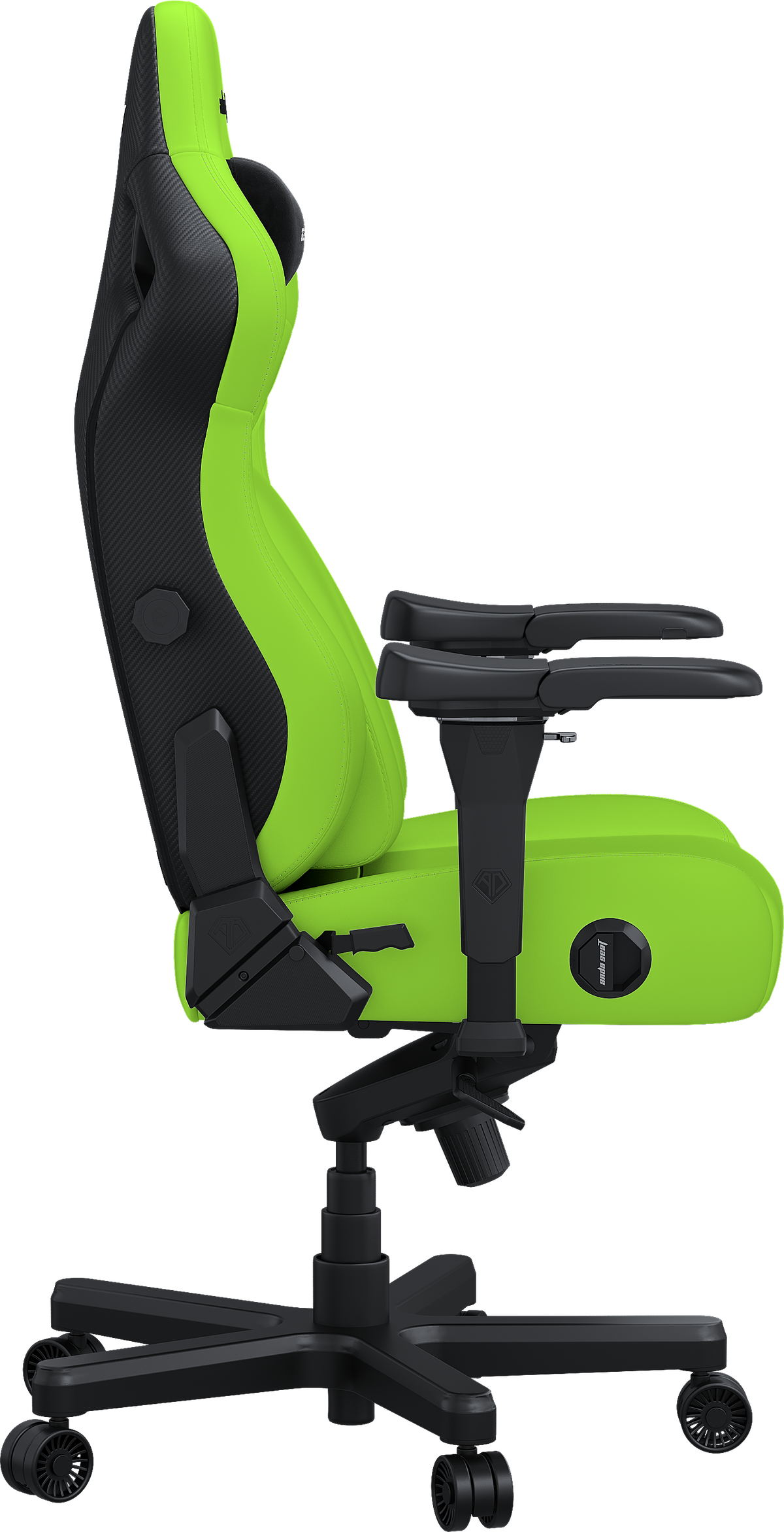 Крісло ігрове Anda Seat Kaiser 4 Cyber Green PVC Size XL
