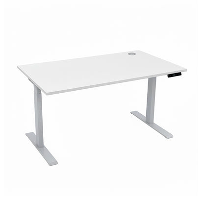 Комп’ютерний стіл двомоторний двоступеневий Kaidi Gray