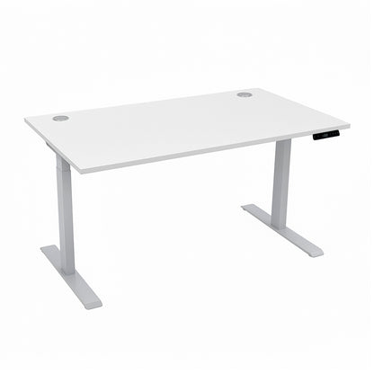 Комп’ютерний стіл двомоторний двоступеневий Kaidi Gray