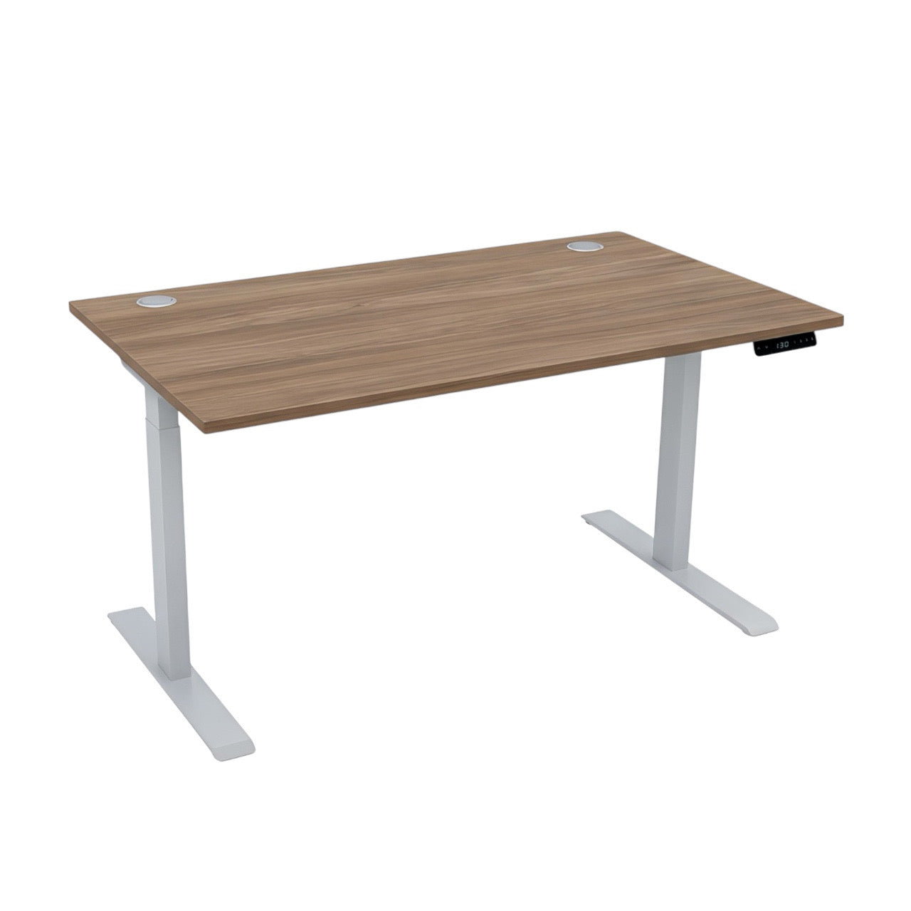 Комп’ютерний стіл двомоторний двоступеневий Kaidi Gray