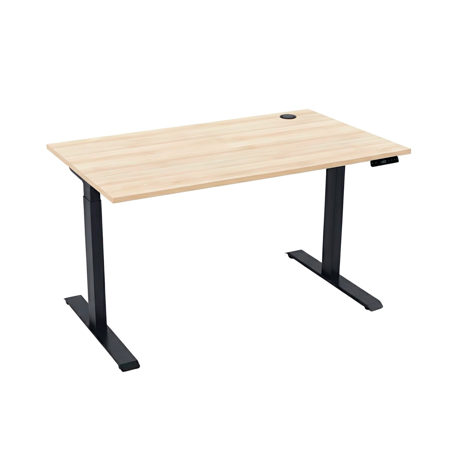 Комп’ютерний стіл двомоторний триступеневий Kaidi Black