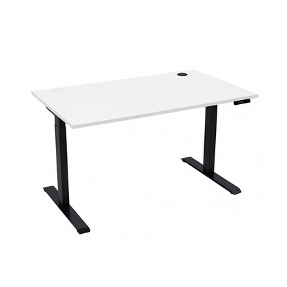 Комп’ютерний стіл двомоторний триступеневий Kaidi Black