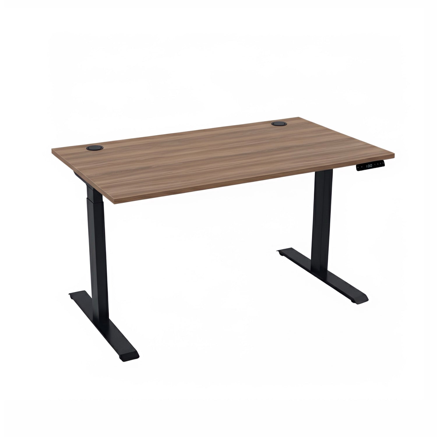 Комп’ютерний стіл двомоторний триступеневий Kaidi Black