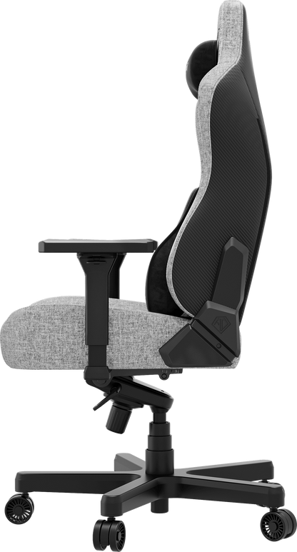 Крісло ігрове Anda Seat Kaiser 3E Grey Fabric Size XL