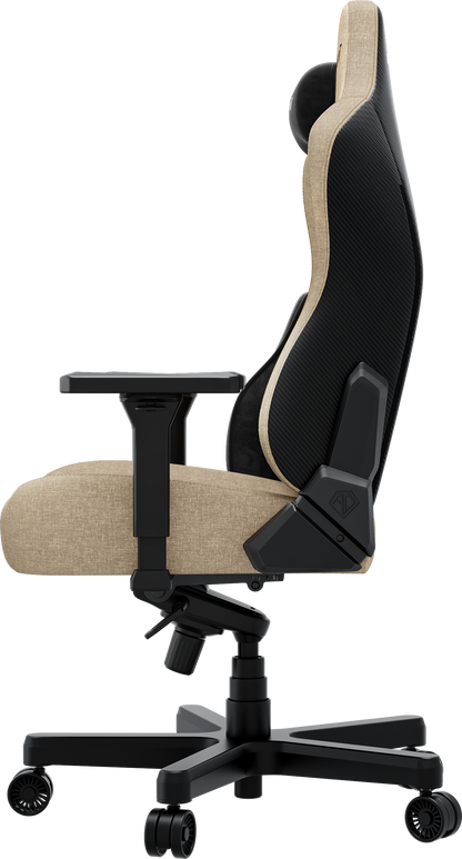 Крісло ігрове Anda Seat Kaiser 3E XL Dark Beige Fabric
