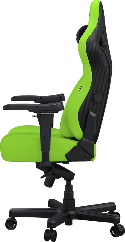 Крісло ігрове Anda Seat Kaiser 4 Cyber Green PVC Size XL