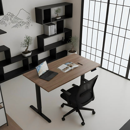 Комп’ютерний стіл з електрорегулюванням висоти одномоторний - Чорний