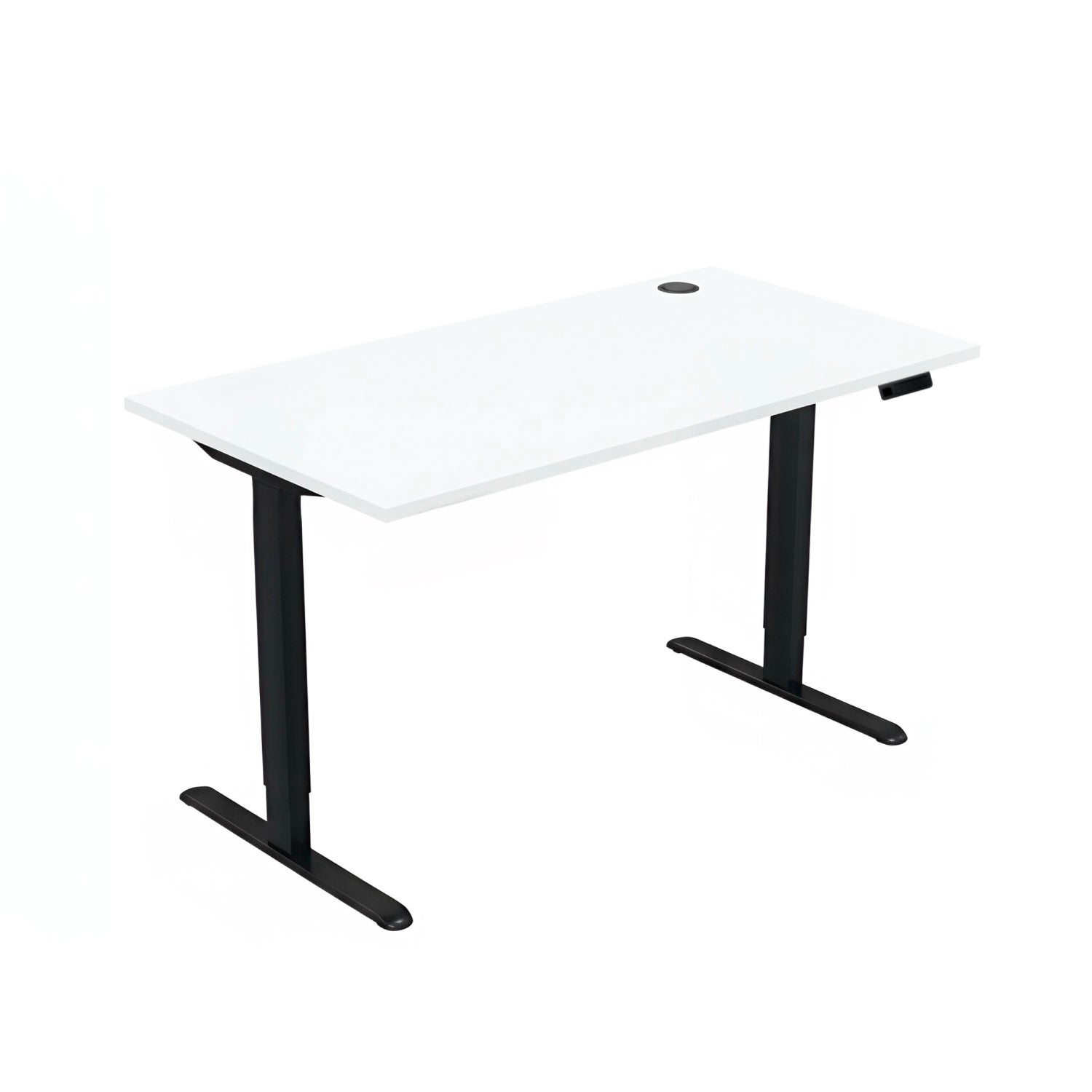 Комп’ютерний стіл з електрорегулюванням висоти одномоторний - Чорний