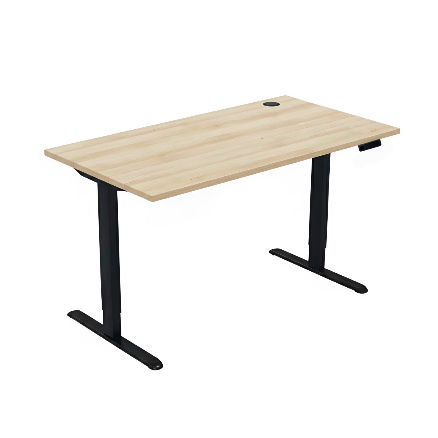 Комп’ютерний стіл з електрорегулюванням висоти одномоторний - Чорний