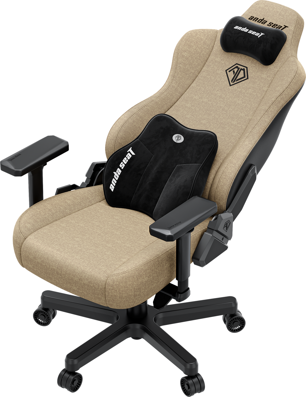 Крісло ігрове Anda Seat Kaiser 3E XL Dark Beige Fabric
