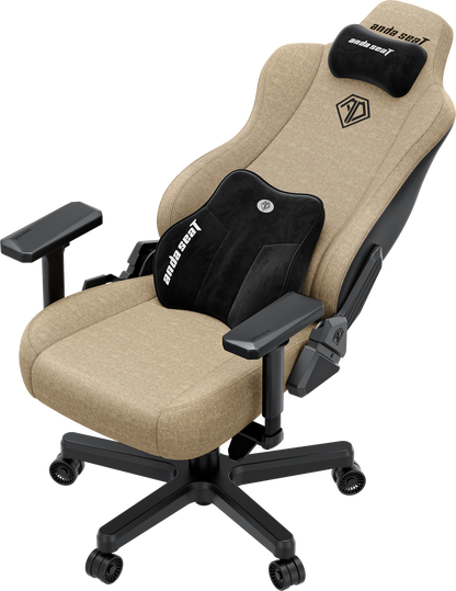Крісло ігрове Anda Seat Kaiser 3E XL Dark Beige Fabric