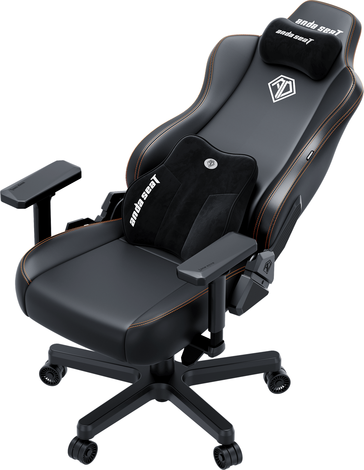 Крісло ігрове Anda Seat Kaiser 3E Black PVC Size XL