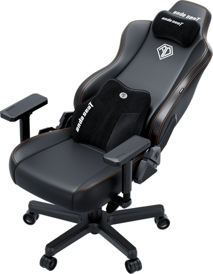 Крісло ігрове Anda Seat Kaiser 3E Black PVC Size XL