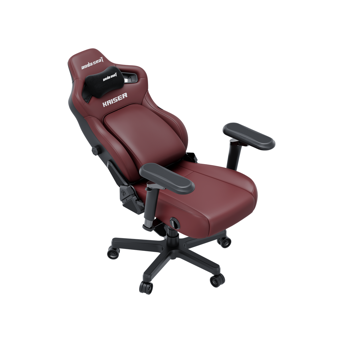 Крісло геймерське ігрове Anda Seat Kaiser 4 V2 Size XL Maroon PVC