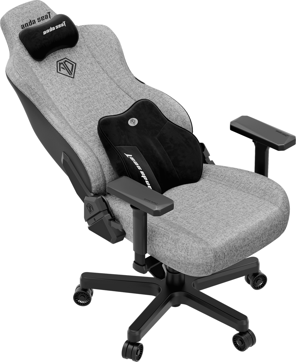 Крісло ігрове Anda Seat Kaiser 3E Grey Fabric Size XL