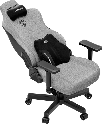 Крісло ігрове Anda Seat Kaiser 3E Grey Fabric Size XL