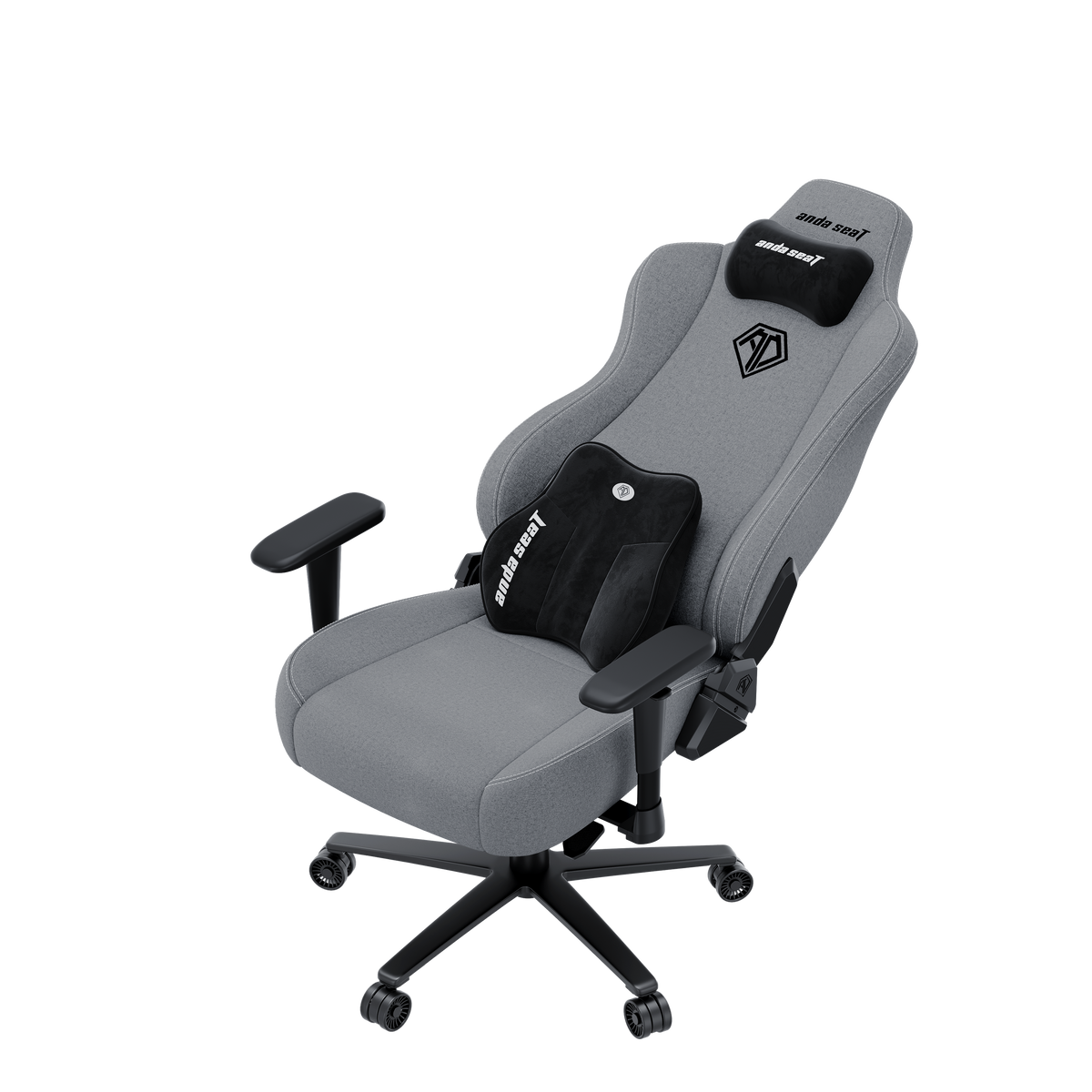 Крісло ігрове Anda Seat Novis Plus Fabric Grey Size XL