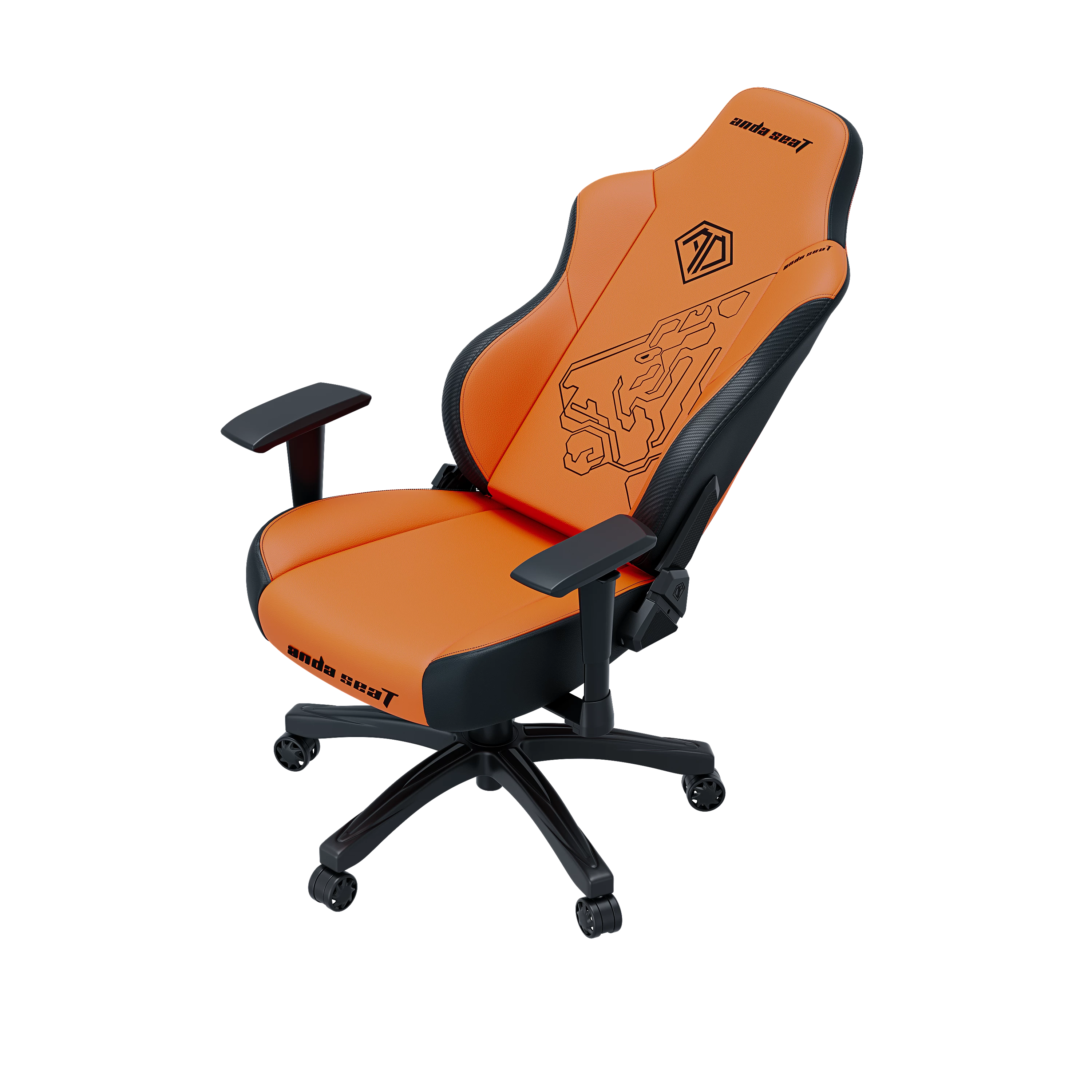 Кресло игровое Anda Seat Phantom Tiger Edition Black Size L
