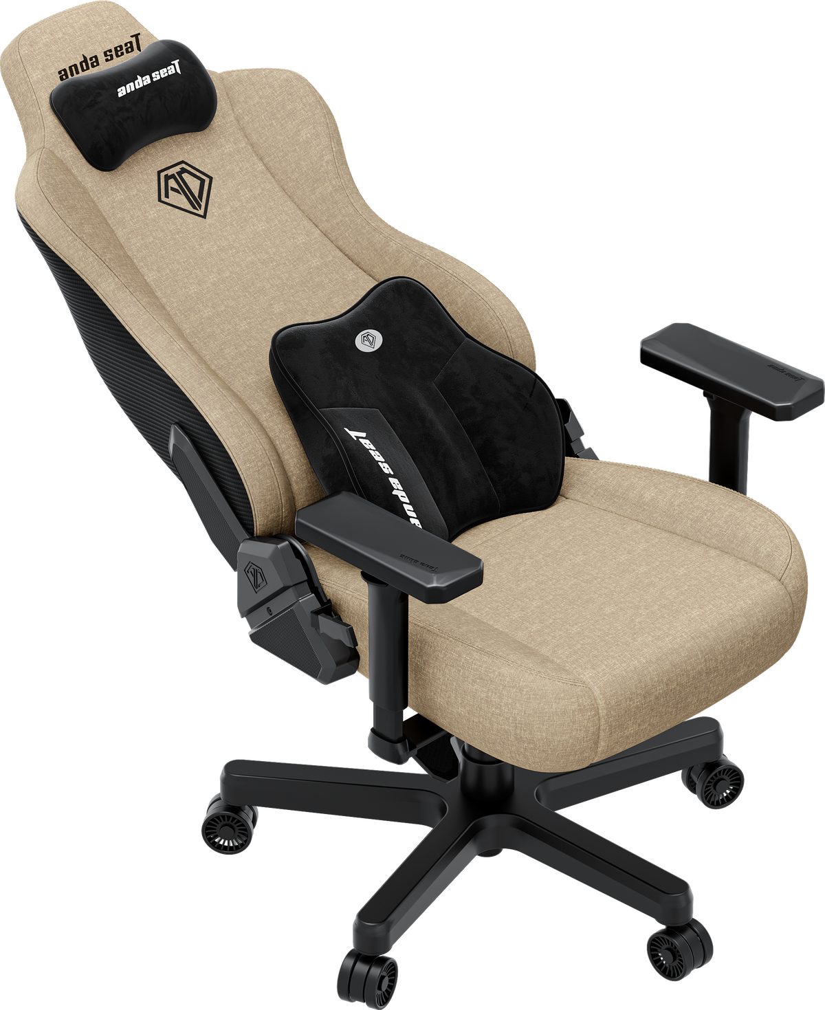 Крісло ігрове Anda Seat Kaiser 3E XL Dark Beige Fabric