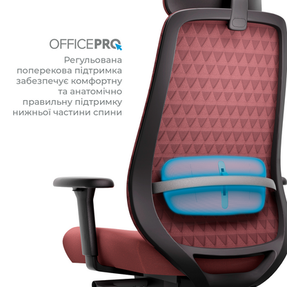 Ергономічне офісне крісло OfficePro Omnis OC640R