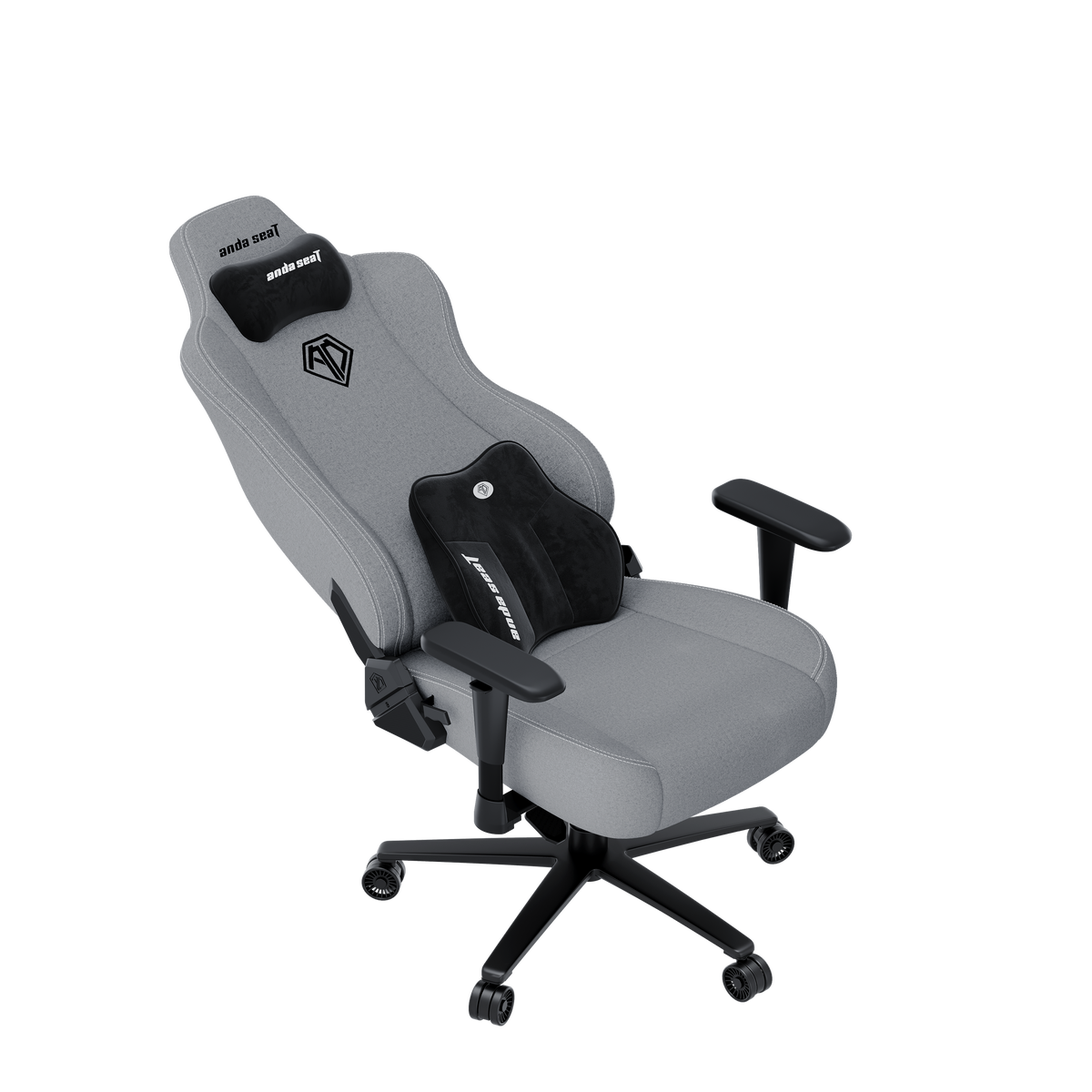 Крісло ігрове Anda Seat Novis Plus Fabric Grey Size XL