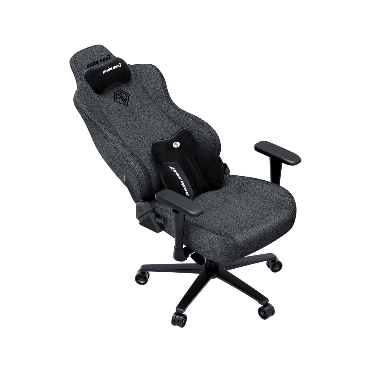 Крісло ігрове Anda Seat Novis Plus Fabric Dark Grey Size XL
