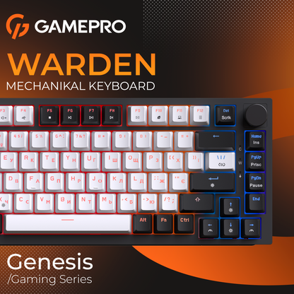 GamePro MK160 V2 Warden QLAB Sakura Black — серія Warden Genesis