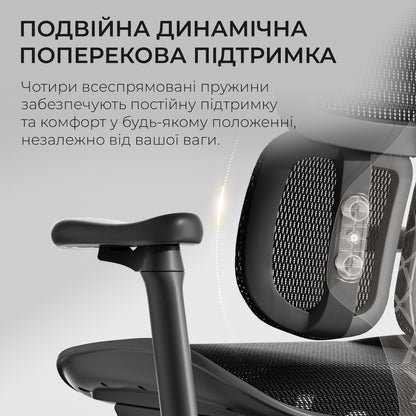Ергономічне офісне крісло Sihoo DORO S100