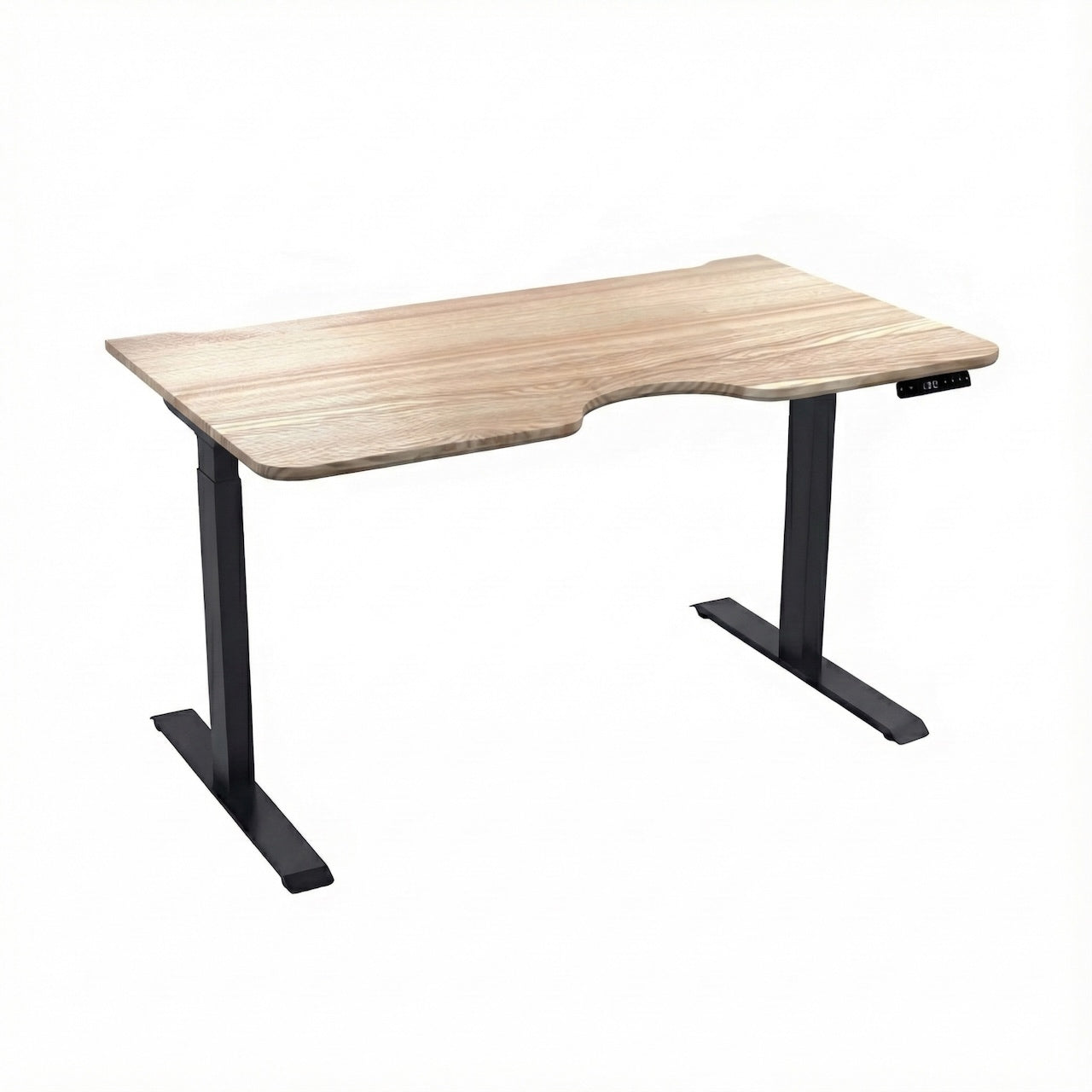 Комп’ютерний стіл двомоторний триступеневий Kaidi Black