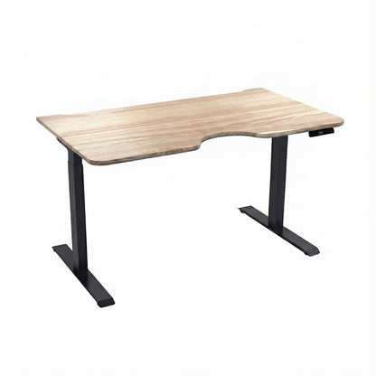 Комп’ютерний стіл двомоторний триступеневий Kaidi Black