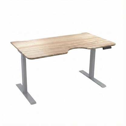 Комп’ютерний стіл двомоторний двоступеневий Kaidi Gray