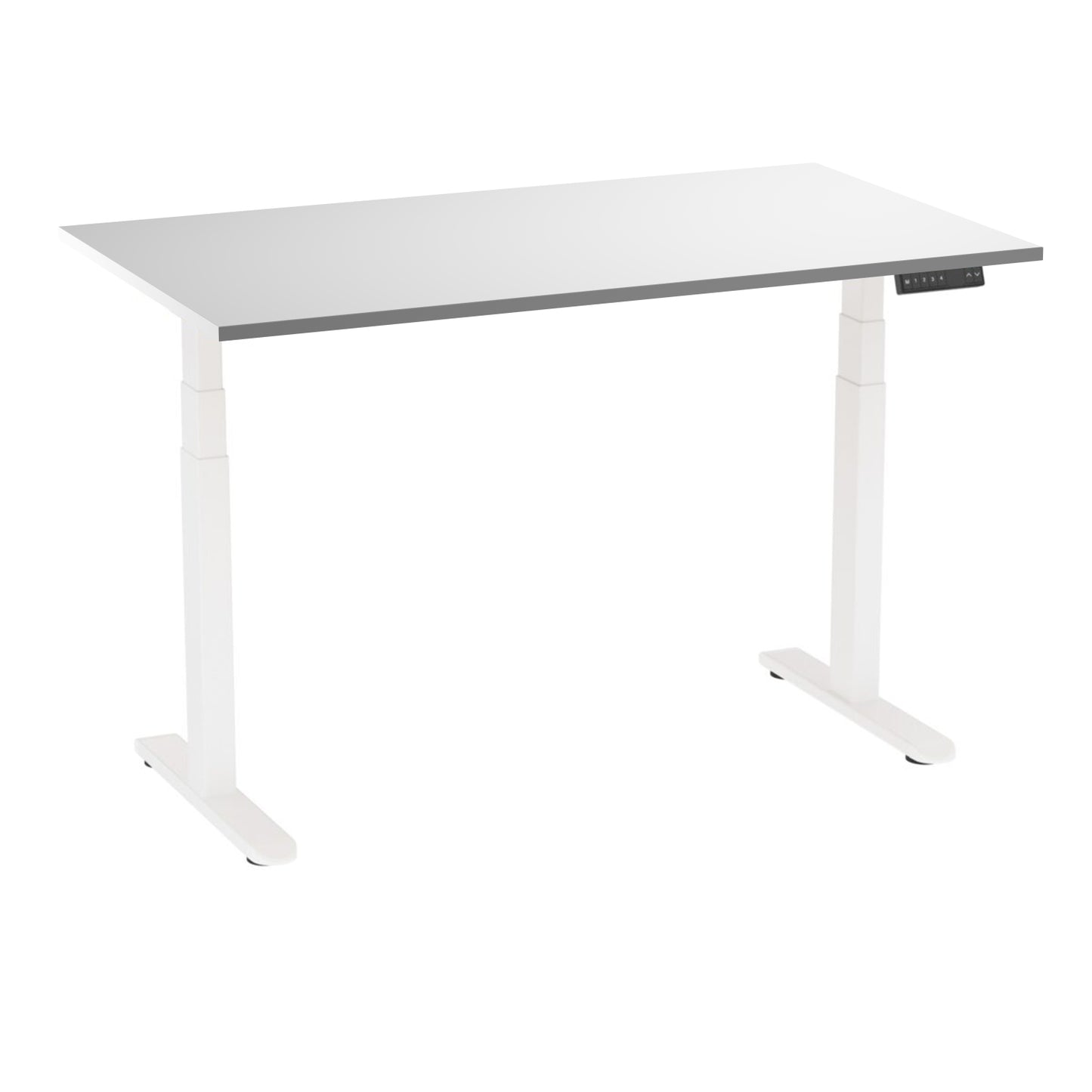 AD:TA Стіл з регулюванням висоти Tiny Desk 3 Білий / 120*70*1.8 см / Білий