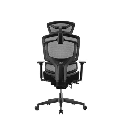 Крісло GT Chair Open F, чорний — вид ззаду 