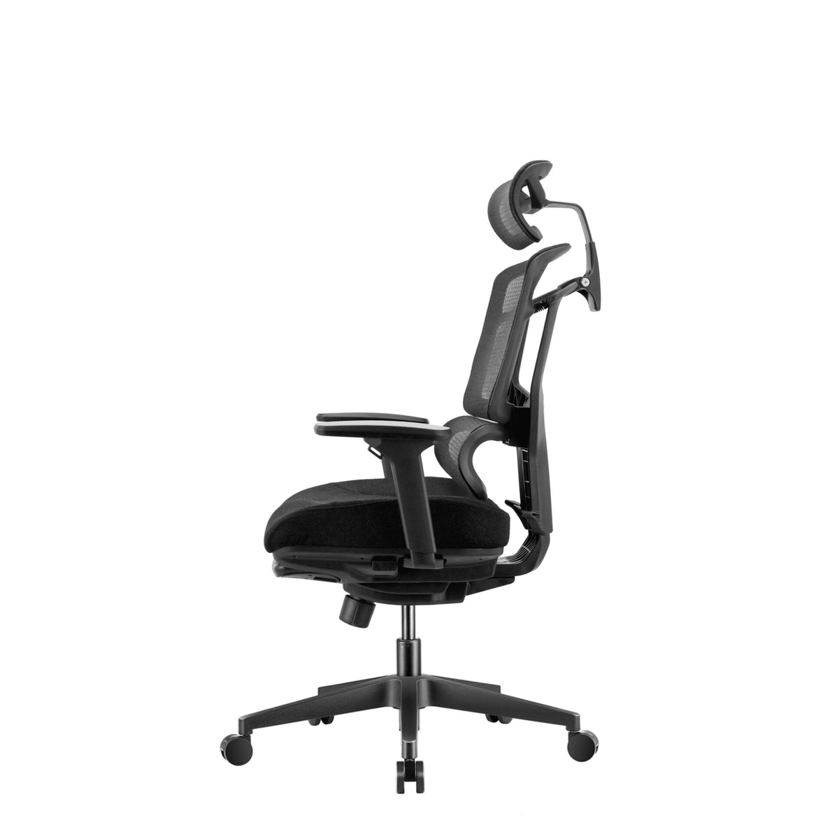 Крісло GT Chair Open F, чорний — вид збоку 