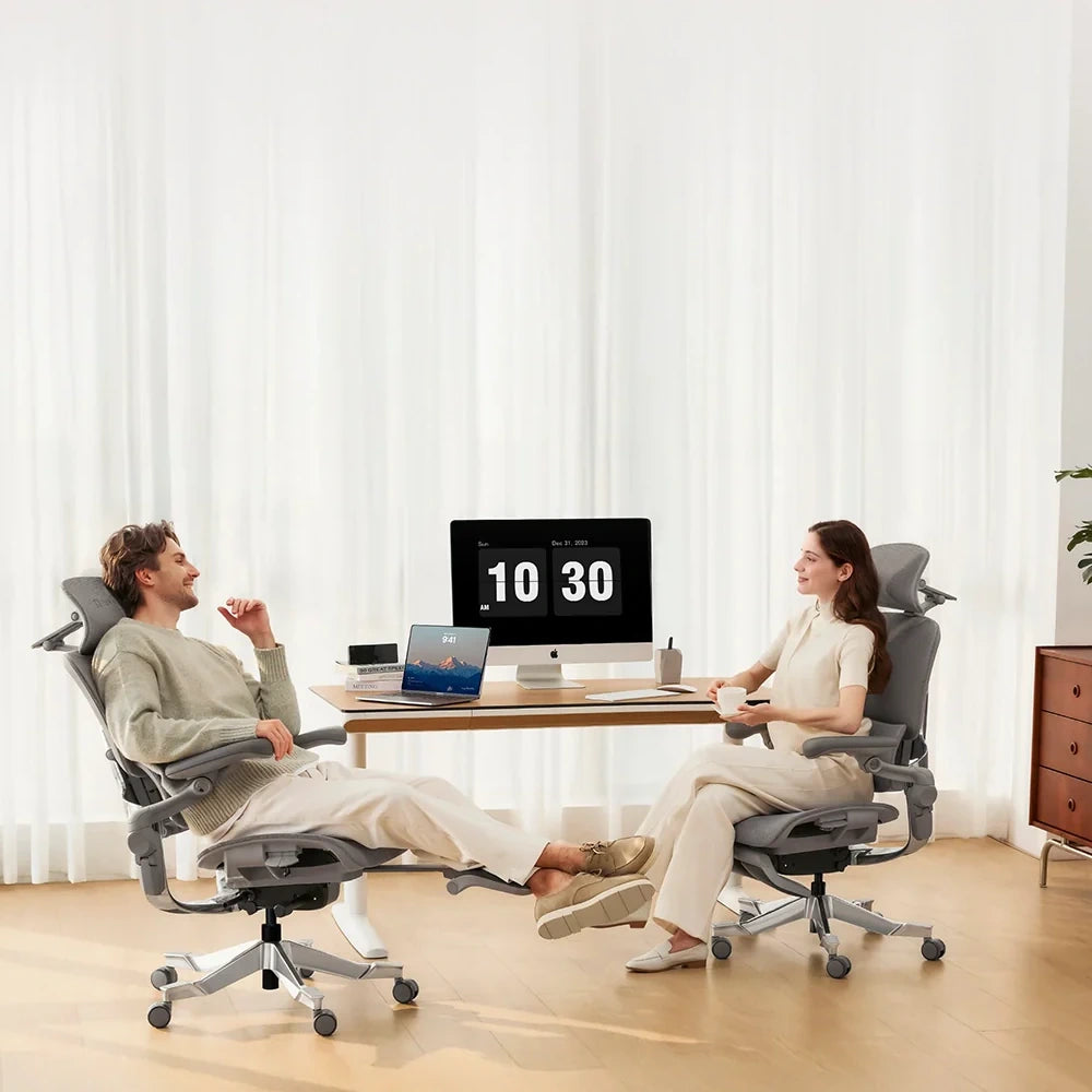 Ергономічне офісне крісло HINOMI H2 Pro з підставкою для ніг