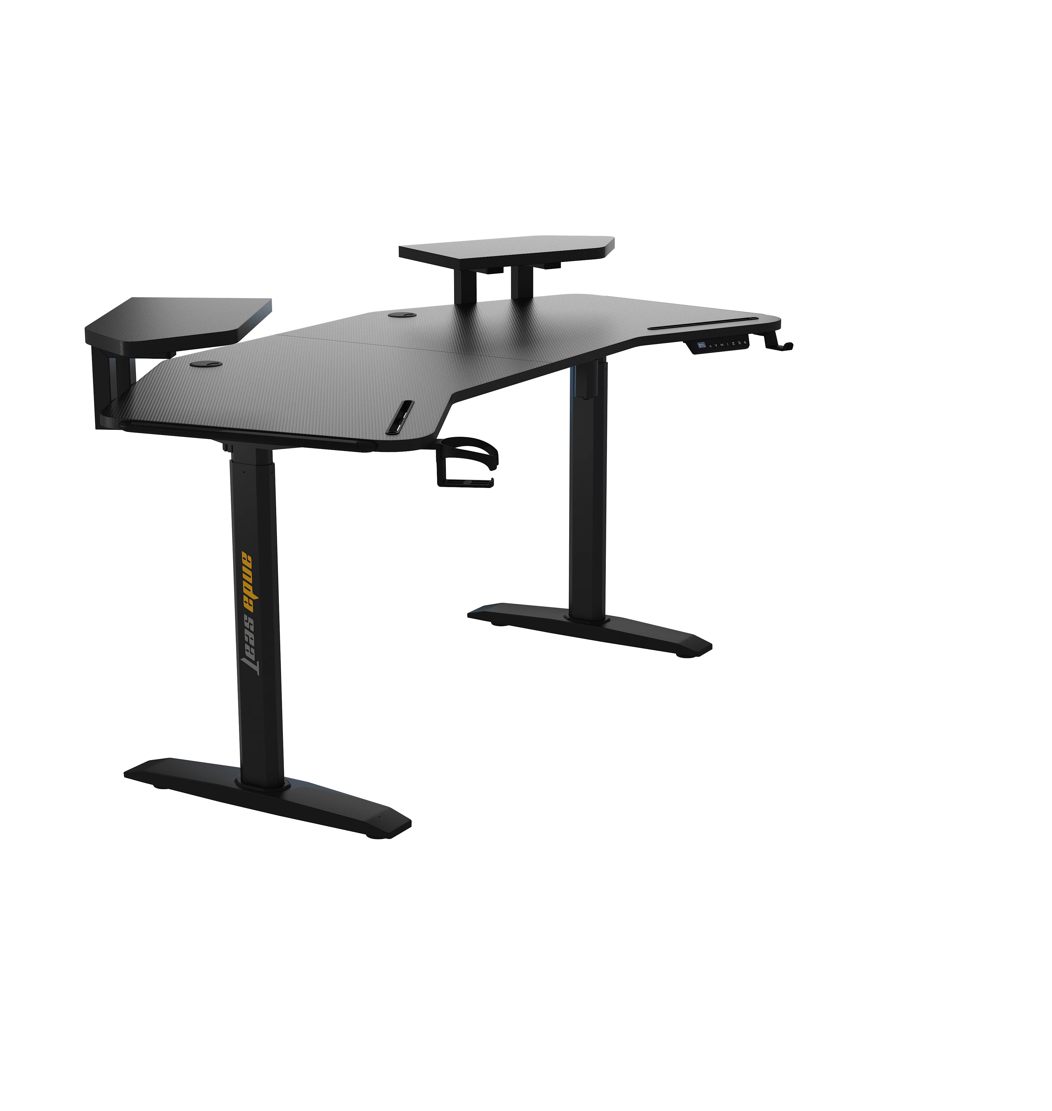 Комп’ютерний стіл з електрорегулюванням висоти Anda Seat Shadow Warrior Black
