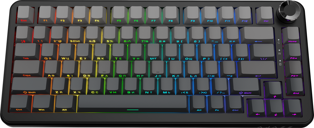 Беспроводная механическая клавиатура Ajazz AK820 MAX PLUS White Birch Switch (AK820-MAX-WB-S-G)