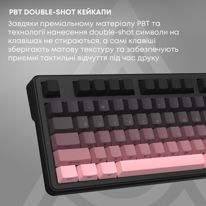 Бездротова механічна клавіатура Ajazz MK87 Pitaya Switch — фото 15