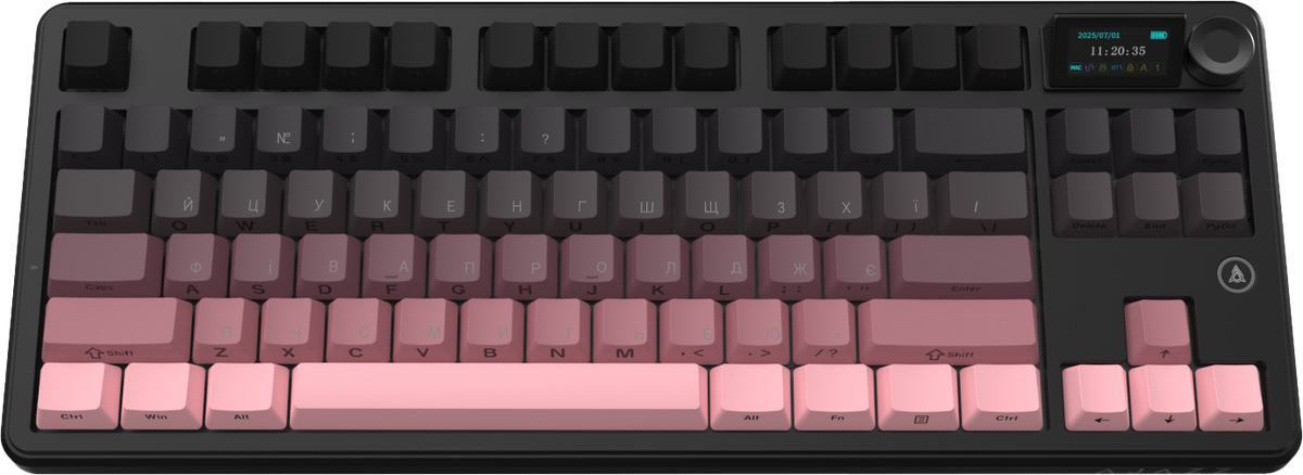 Бездротова механічна клавіатура Ajazz MK87 Pitaya Switch — фото 3