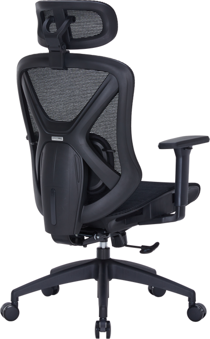OfficePro Atlas OC630 — нейлонова хрестовина з прогумованими роликами