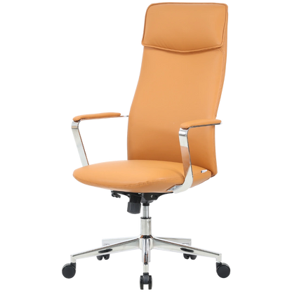 Офісне крісло OfficePro Shift OC533 бежеве, оббивка з екошкіри