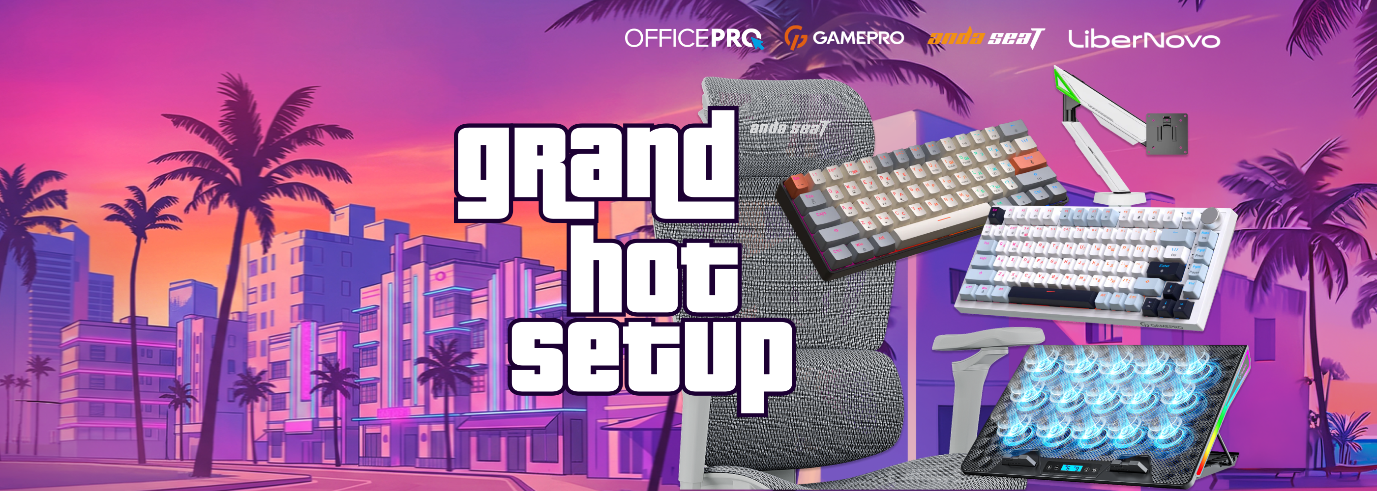 GRAND HOT SETUP sale banner
